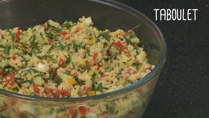 Recette de taboulé avec des restes de couscous - Gourmand