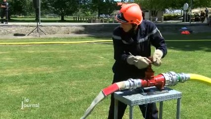 Des jeunes pompiers en compétition à Saint-Laurent-sur-Sèvre