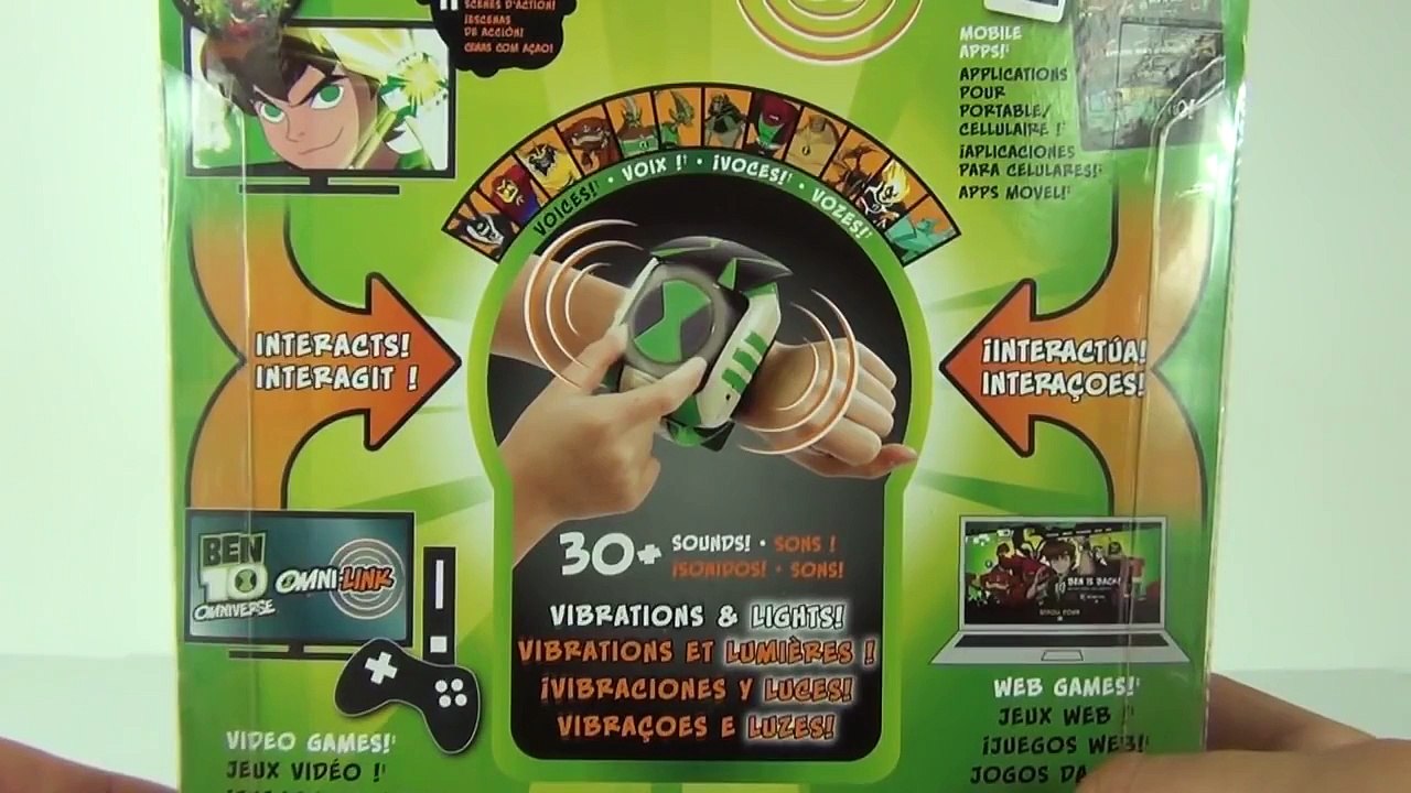 Ben 10 Omniverse Omni-Link Omnitrix Toy Review, Bandai