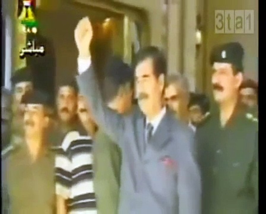 قصيدة التمثال ( صدام حسين ) - عبدالرحمن بن مساعد