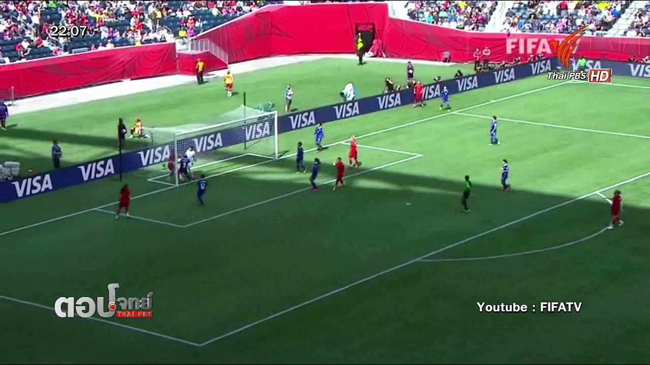 ตอบโจทย์ ไทยพีบีเอส  : พ่ายเกมส์ ชนะใจ "แข้งสาวไทย" หน้าประวัติศาสตร์ "ลูกหนังโลก" (29 มิ.ย. 58)