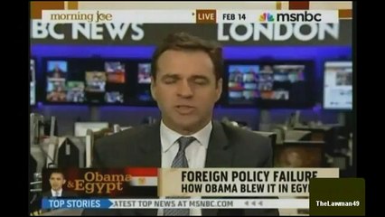 Niall Ferguson on Obama Egypt Strategy - "Amateurishness, Inexperienced, 2nd and 3rd rate"
