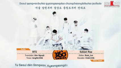 [Vietsub+Kara][Audio] Satoori Rap - BTS [BTS Team]