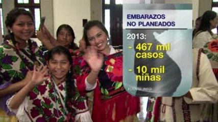 EPN presenta programa de prevención de embarazo juvenil