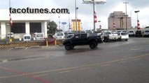 Lifted Toyota Tacoma Double Cab Doing Donuts - not your average mall crawler!