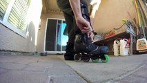 Inline Skating: Short Flow / Difficulties As a Beginning Skater (Narrated) by Dom L.