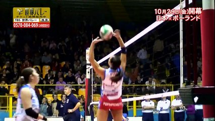 2010世界バレー日本大会　番組宣伝 荒木絵里香編