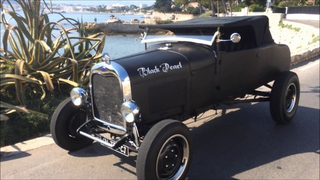 Hot Rod Ford Coupé Black Pearl