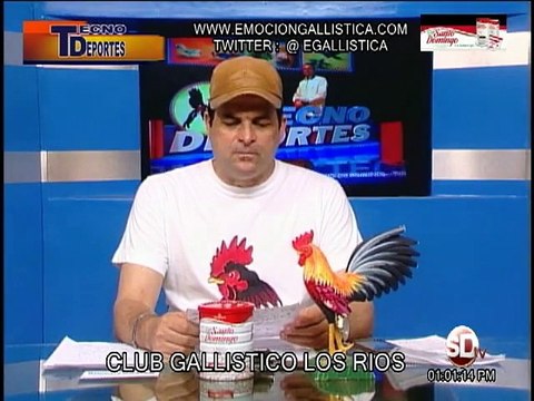 PROGRAMA-Tecnodeportes-18-6-2015-Los-Rios-La-Ondonada y Coliseo Gallistico Sto.Dgo.Este-EL 9 , jugadas cubiertas por TECNODEPORTES.