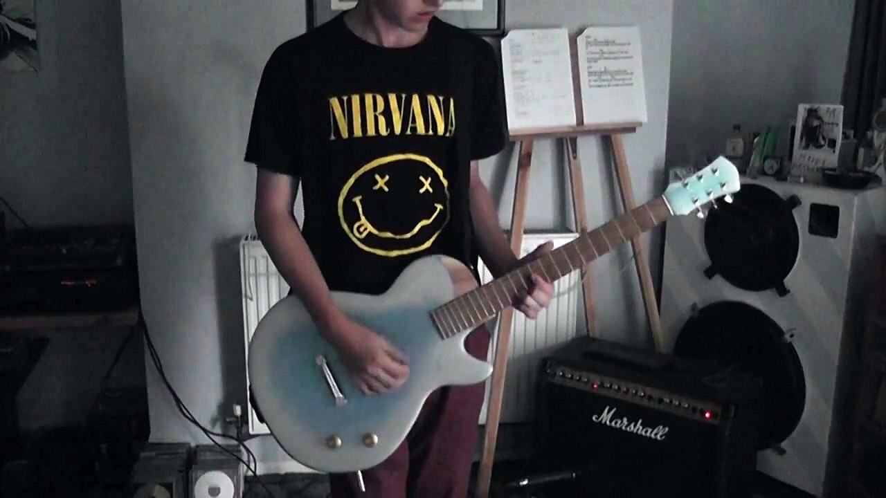 The Clash-Death or Glory Guitar Cover/Homemade Guitar