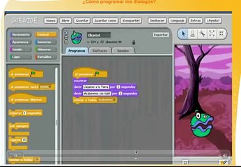 ¿Cómo hacer historietas en Scratch?