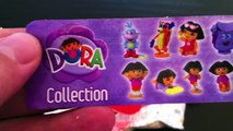 Surprise eggs Unboxing Dora the Explorer Toys Huevos Chocolate Kinder Sorpresa egg