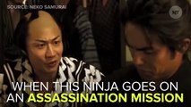 Meanwhile in Japan: A Movie About A Ninja Assassin Vs. A Cat