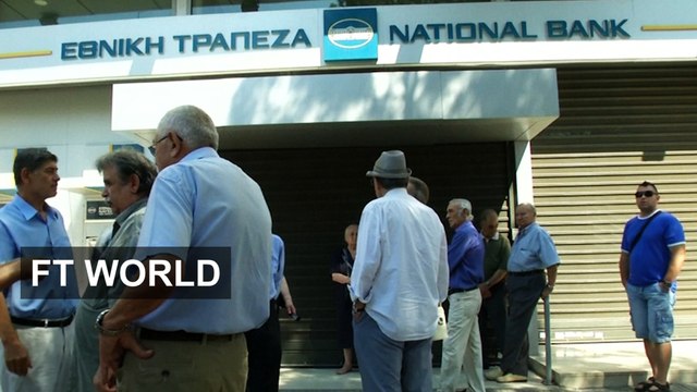 Athens wakes up to closed banks