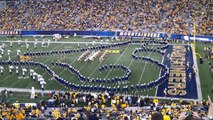 The Pride of WV Marching Band pregame. WVU vs Towson