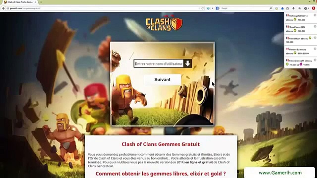Triche logiciel pour Clash of Clans telecharger Comment télécharger clash of clans hack sur ipad