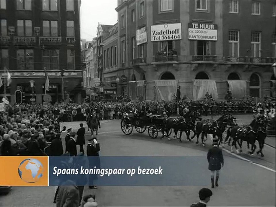 Spaans koningspaar op bezoek - 1980