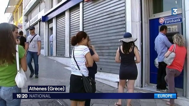 Tsipras annonce une fermeture temporaire des banques