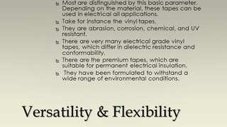 The Benefits of Employing High Temperature Electric Tapes