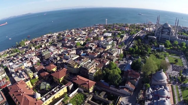 AF YAPIM Tarihi Yarımada - Ayasofya & Sultanahmet Havadan Görüntüleri