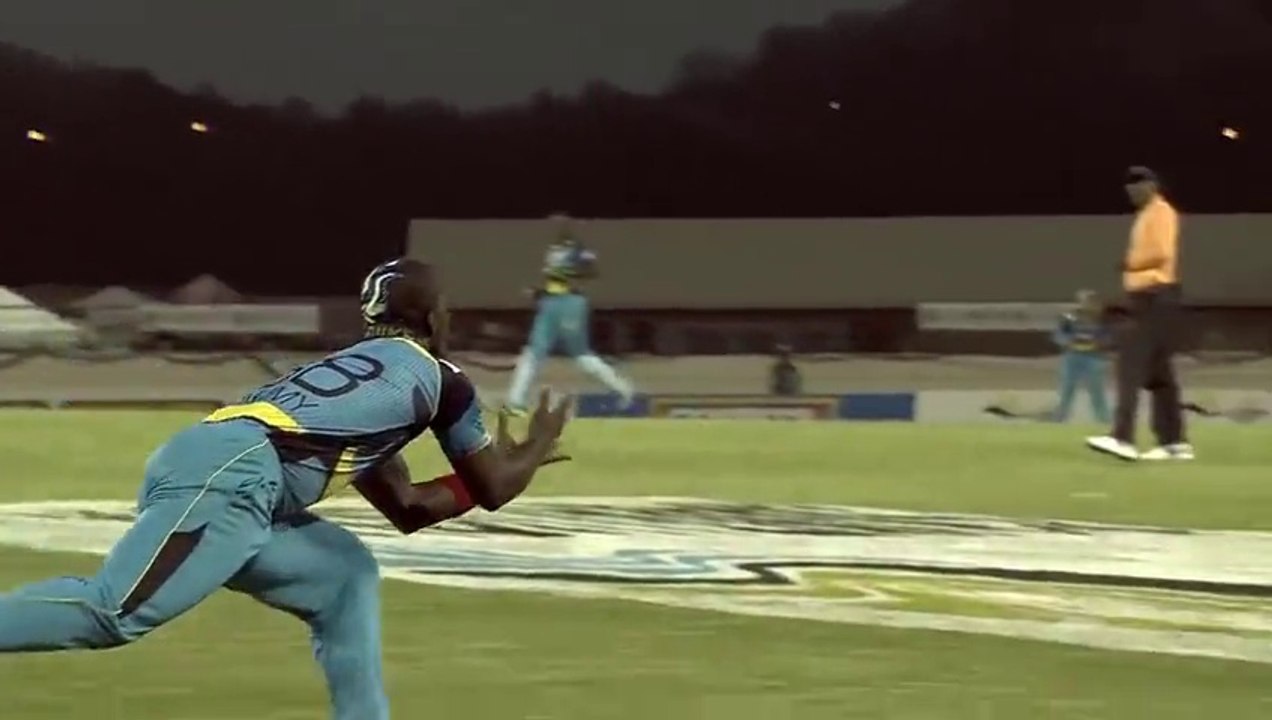 24-Jun-15 - CPL T20 2015 Highlights - Match #4 - St. Lucia Zouks vs St. Kitts & Nevis Patriots