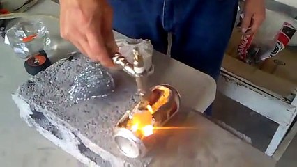 Máquina de Soldar utilizando Agua y un Generador de Hidrógeno DIY