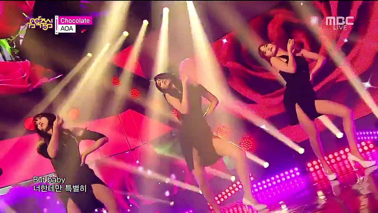 [K-POP] AOA(Ace Of Angels) - Chocolate + Heart Attack (Comeback 20150627) (HD)