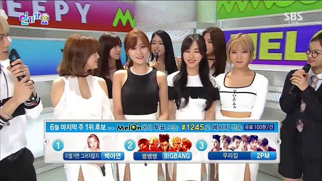 [K-POP] AOA(Ace Of Angels) - Interview + Chocolate + Heart Attack (Comeback 20150628) (HD)