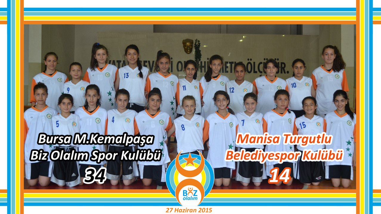 Biz Olalım - Manisa Turgutlu Belediyespor (13. TBF Minikler Şenliği)