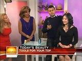 Arsen Gurgov Today Show quick way How to use flat iron and other Hair tools