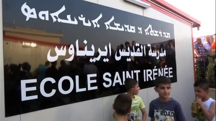 French archbishop takes part in school opening in Iraq