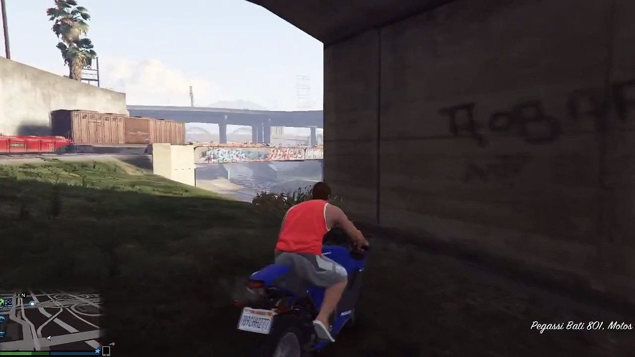 Gta V: Andando de Moto
