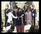 La Presidenta encabeza ceremonia de ascenso de oficiales de las Fuerzas de Seguridad - 29/12/10