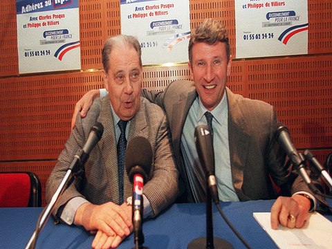 Charles Pasqua en cinq déclarations fortes sur Europe 1