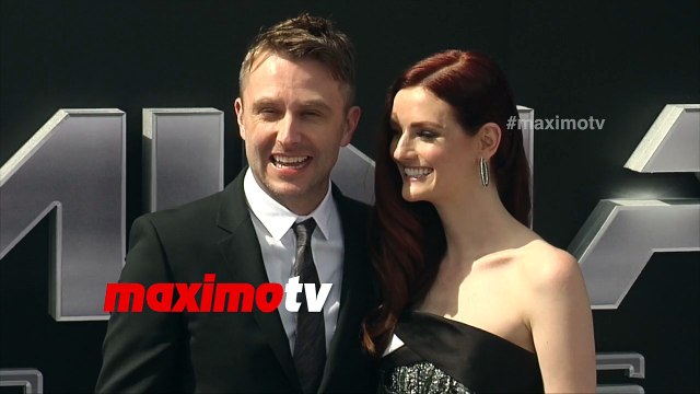 Chris Hardwick & Lydia Hearst Terminator Genisys Los Angeles Premiere Arrivals