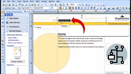 How to Make a Website Using Microsoft Publisher 2007