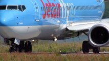 Jetairfly (TUI Airlines Belgium) Boeing 737-800 Takeoff at Corfu International Airport (CFU/LGKR)
