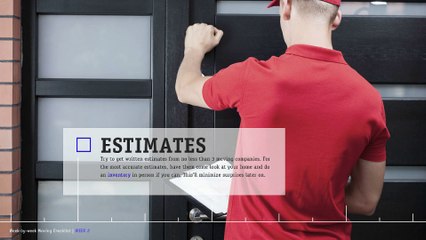 Eight-Week Moving Checklist - Part 2 of 8