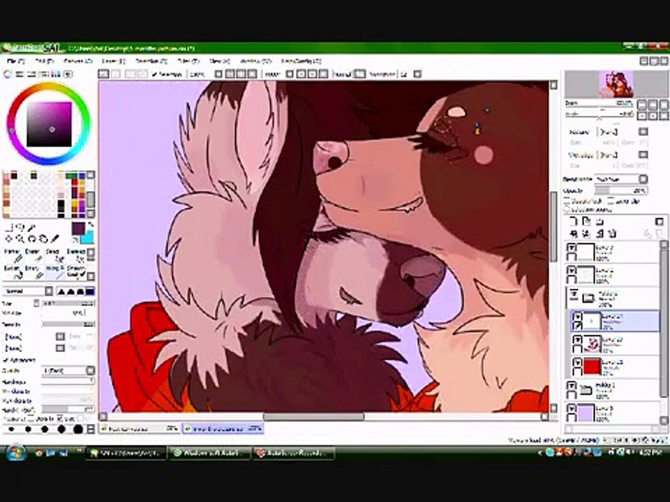 In your arms-Speedpaint