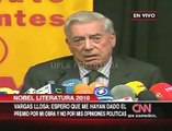 Declara Mario Vargas Llosa Premio Nobel de Literatura 2010 desde New York CNN