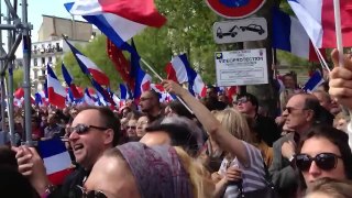 Discour Sarkozy au Trocadéro le 1er mai 2012