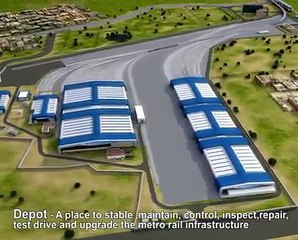 CHENNAI METRO RAIL - KOYAMBEDU  DEPOT