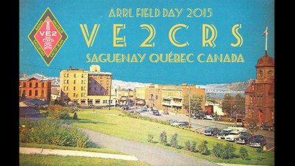 VE2CRS Field day ARRL 2015