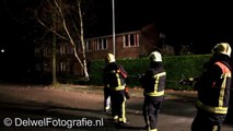 25-11-2012 Hond schiet brandweer Harderwijk te hulp bij stormschade