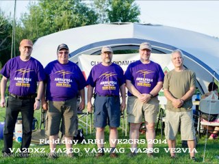VE2CRS Field day ARRL 2014