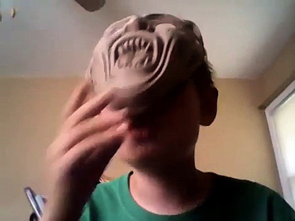 Eating a Mango hot pepper lollipop