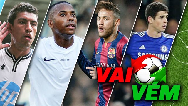 Vaivém: Craques brasileiros movimentam o mercado do futebol