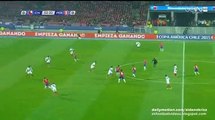 Eduardo Vargas Big Chance - Chile v. Peru 29.06.2015