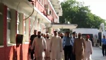 اسلام آباد: حضرت علامہ محمد احمد لدھیانوی صاحب کا پولی کلینک آمد غازی غلام مصطفی بلوچ صاحب کی عیادت