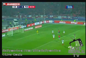 Vargas Fantastic Chance Chile 0-0 Peru CopaAmerica SemiFinal